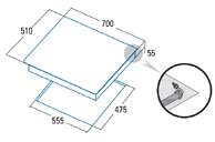 ENCIM. CATA L7005CI 5F BK GAS 08046410
