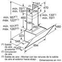CAMP. BOSCH DWK98PR60 90CM 840m3h A  NEGRO IFY