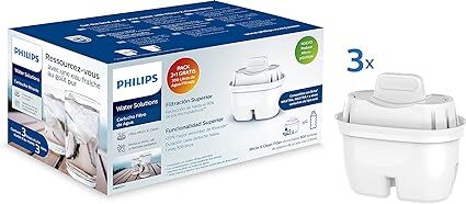 Recambio Jarra Philips AWP211/24 Pack de 3 MicroClean X