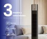 VENTILADOR TORRE ARTICA 45W 112 CM NEGRO