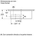 ENCIM. BOSCH PVQ731F25E 70CM B 4F EXTRAC IFY