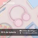 AURICULARES SONY WHCH520P BT DSEE ROSA