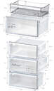 Frigorífico Combi Balay 3KFD855NI FRICOM. BALAY 3KFD855NI 203x60 368L NF CRISTAL NEG