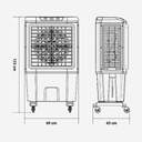 CLIMATIZADOR EVAP. U.BLUE TULUM 7080 80L 6000M3/H