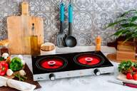 HORNILLO JATA V141 2F VITRO 2400W 16,5CM