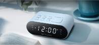 RADIO RELOJ MUSE M-10 LA FM AZUL CLARO