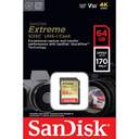 TARJ. MEM. SANDISK MICRO SD SDXC EXTREME 64GB