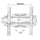SOPORTE TV DCU 70100045 FULL MOTION 3 BRAZO 32-70%%%quot;