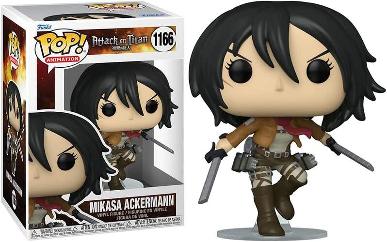 Funko Pop Attack on Titan Mikasa Ackerman