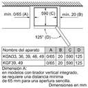 FRICOM. BOSCH KGN36VLDB 186x60 NF INOX