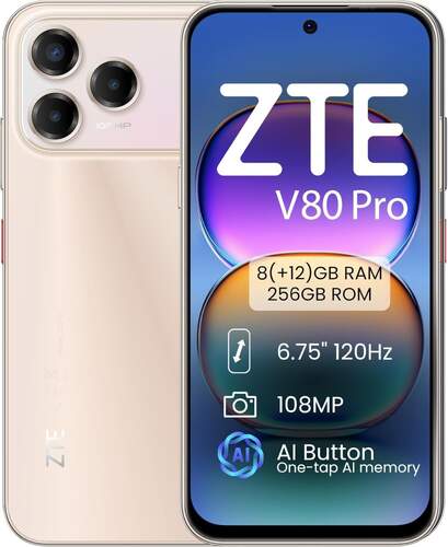 ZTE V80 Pro 8/256 GB Petal Gold