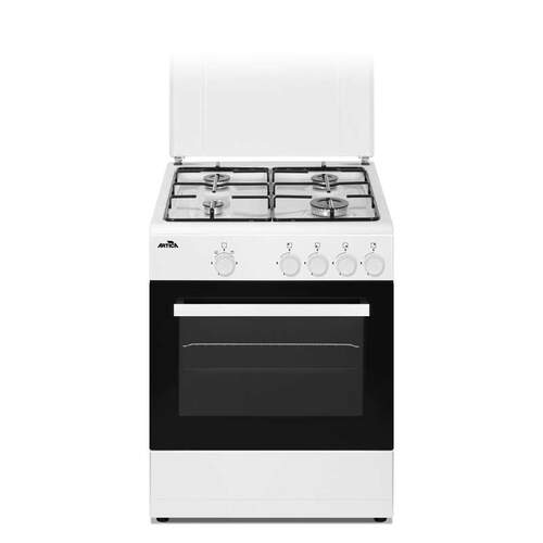 Cocina de gas butano Artica AKF6060W Blanca
