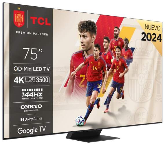 TV TCL 75" MiniLED 75C855