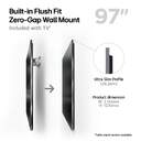 TV LG 97%%%quot; 97G45LW UHD OLED EVO ALFA11 120HZ