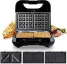 SANDWICH. U.BLUE 5008X 3EN1 GRILL-GOFRE-SANDW 800W
