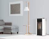 ESTUFA A PELLET RED POD FIRST 12KW WHITE (CANALIZA