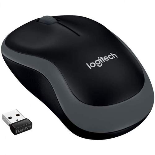 Rat&oacute;n Inal&aacute;mbrico Logitech M185 Gris