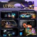 TV HISENSE 55%%%quot; 55U7S PRO UHD MINILED SMARTTV 165HZ