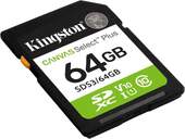 TARJ. MEM. KINGSTON SD 64GB SDXC CANVAS SELECT PLU