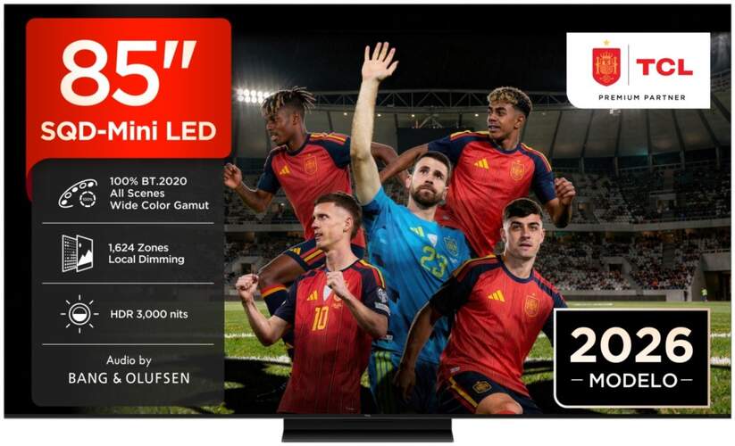 TV TCL 85" SQDMINILED 85C7L