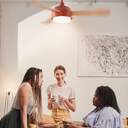 VENTILADOR TECHO U.BLUE VENTO6048R DC 122CM WIFI R