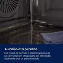 Horno Electrolux EOF6P46VX0 HORNO ELECTROLUX EOF6P46VX0 72L PIRO INOX/NEGRO