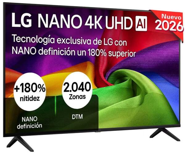 TV LG 50" Nano 4K 50NU8E0B3LA TV LG 50" Nano 4K 50NU8E0B3LA