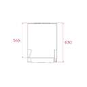 FRICOM. TEKA NFL342CWH 188x60 NF BCO 113420001