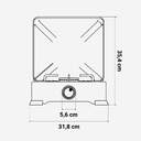 HORNILLO U.BLUE 7007 1F NGRO C/TAPA