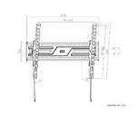 SOPORTE TV INC GENIUM GSPIN86 75KG 37-86