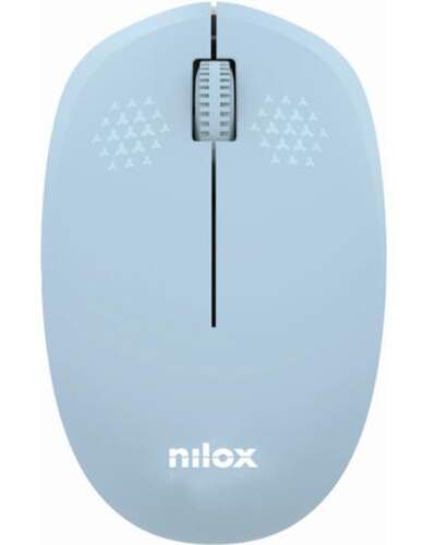 Rat&oacute;n inal&aacute;mbrico Nilox Azul Pastel