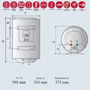 TERMO ARISTON PRO1 ECO DRY MULTIS 30SLIM 3626464