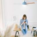 VENTILADOR TECHO U.BLUE VENTO6048BL DC 122CM WIFI