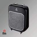 CALEFACT. FM TR-2000 2000W IP21 NEGRO