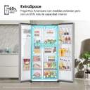 FRI. LG GSJC41PYPE 179X91 638L INOX DISPEN