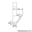 CAMP. BOSCH DWK98PR60 90CM 840m3h A  NEGRO IFY