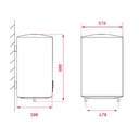 TERMO TEKA EWH80D SLIM BLANCO 80090