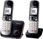 TELEFONO DECT PANASONIC KX-TG6852SPB DUO NEGRO