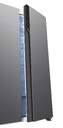 FRI. HOOVER HHSBSO6174DX 177x90x66 SBS NF DSP INOX