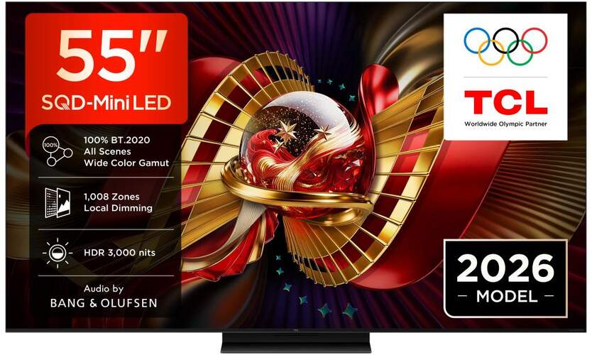 TV TCL 55" SQD MiniLED 55C8L TV TCL 55" SQD MiniLED 55C8L