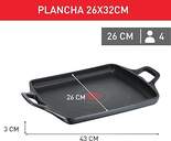 PLANCHA ASADORA TEFAL ROBUSTO E24998A 32x26CM