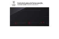 ENCIM. LG CI5Z3025BN 80CM 4F ZONA FLEX INDUCCION