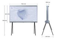 TV SAMSUNG 50%%%quot; TQ50LS01B QLED UHD THE SERIF BLUE