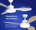 VENTILADOR TECHO ARTICA AVTECH36B BCO 36W 119 CM