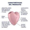 SATISFYER CUTIE HEART LIGHT RED