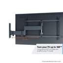 SOPORTE TV VOGELS TVM 3643 FULL MOTION LARGE NEGRO