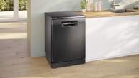 LVJ. BOSCH SMS4EMC06E 6P 42dBA 3%%%#170;B DSP BLACK INOX