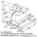 CAMP. BOSCH DFS067A51 60CM 728M3h
