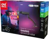 SOPORTE MONITOR GAMING ONE FOR ALL DM8110 1 BRA NE