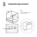 Horno Pirolítico LG WS5D7230S HORNO LG WS5D7230S 72L DSP PIROL INOX